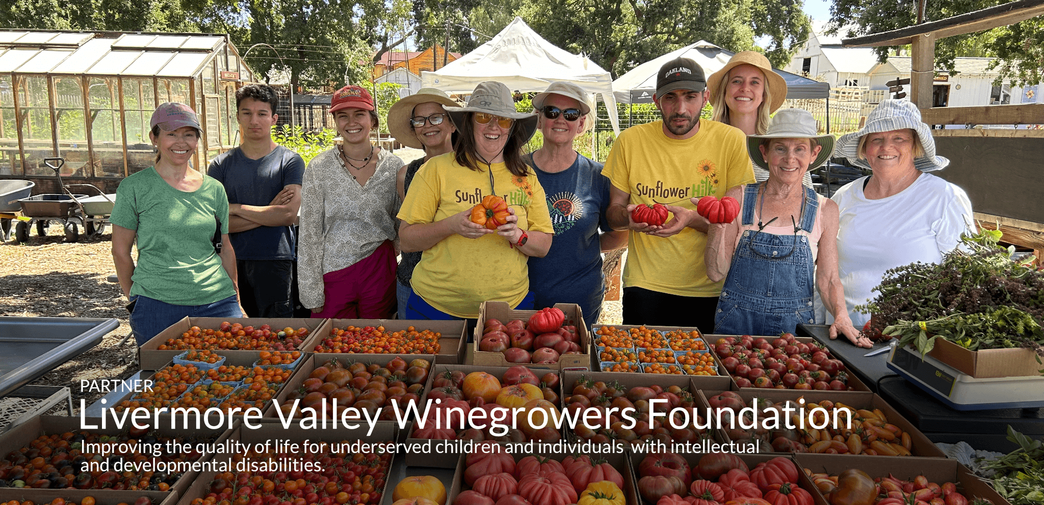 PARTNER Livermore Valley Winegrowers Foundation Improving the quality of life for underserved children and adults in the Livermore Valley.